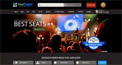 Desktop Screenshot of findticketsnow.com